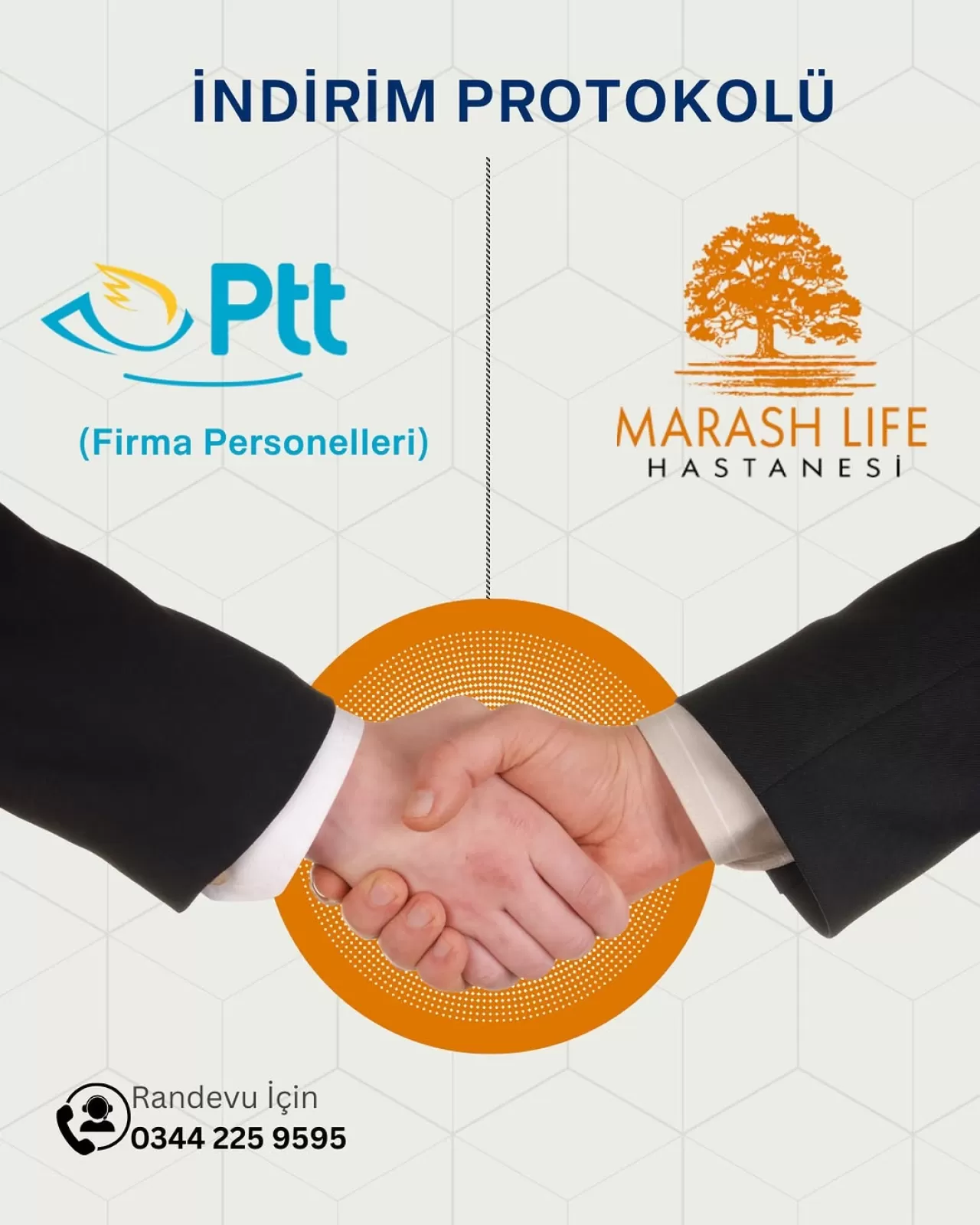 Kahramanmaraş PTT Personeline Özel Marash Life Hastanesi'nde Sağlık Hizmeti İndirimi