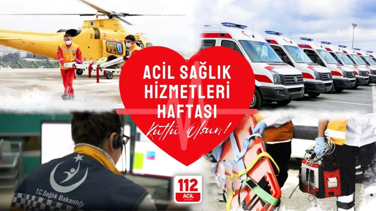 Samsun'da 112 Acil Çağrı Merkezi Çalışanlarının Haftası Kutlandı