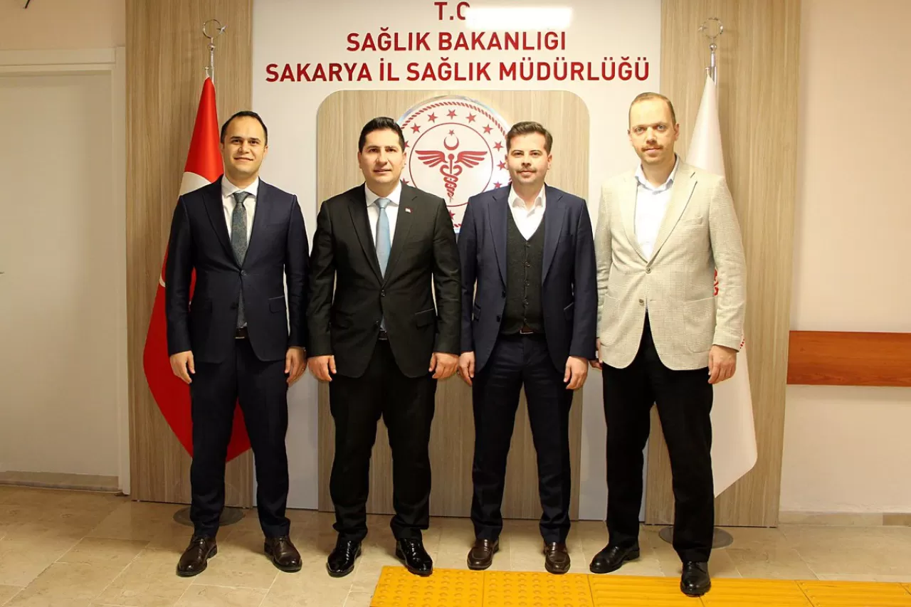 Sakarya İl Sağlık Müdürü Özdemir'e Kurum Temsilcilerinden Ziyaret