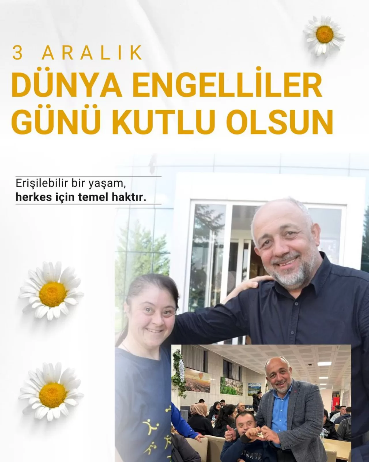 Afyonkarahisar Gençlik ve Spor İl Müdürü'nden 3 Aralık Dünya Engelliler Günü Mesajı