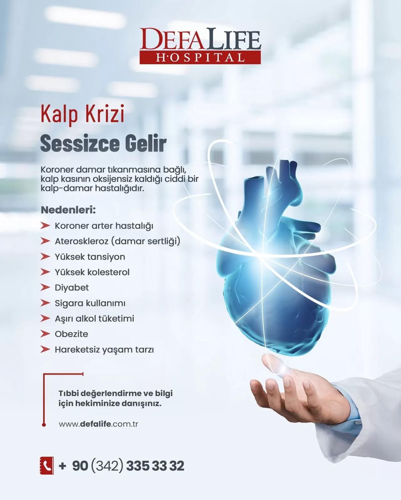 Gaziantep Defa Life Hastanesi, Şehirdeki Sağlık Hizmetlerine Güç Katıyor