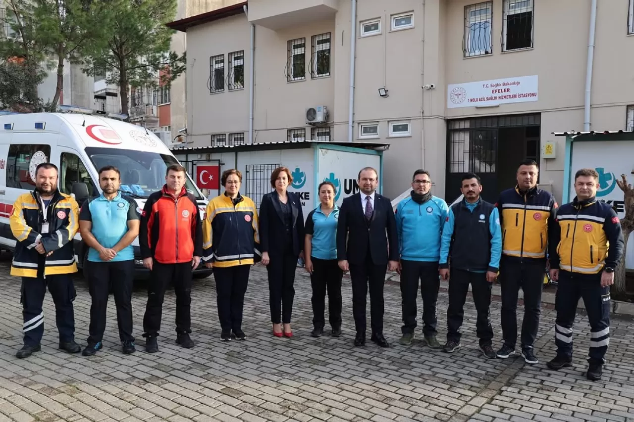 Aydın'da Acil Sağlık Hizmetleri Haftası Kutlaması ve UMKE İstasyonu Ziyareti