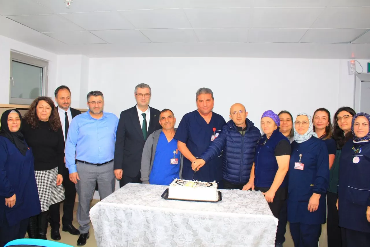 Giresun İl Sağlık Müdürü Aksoy, Bulancak Devlet Hastanesi Personeli ile Bir Araya Geldi