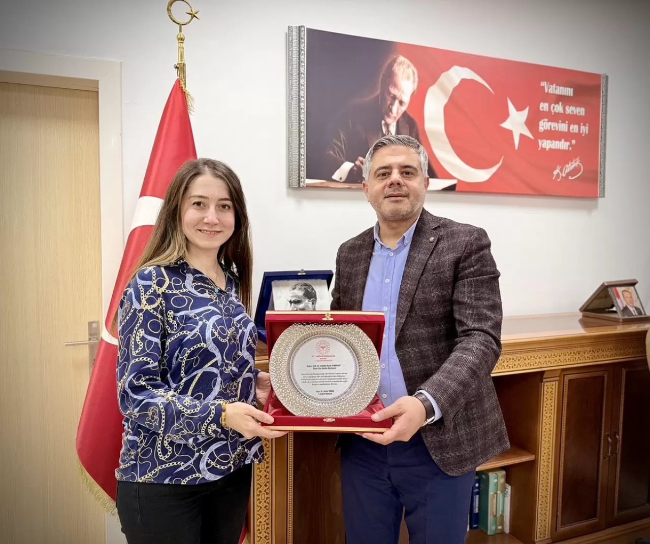 Mardin'de Dr. Sabiha Hazal Demirsoy'un Aile Hekimliği Görevi Sonlandı