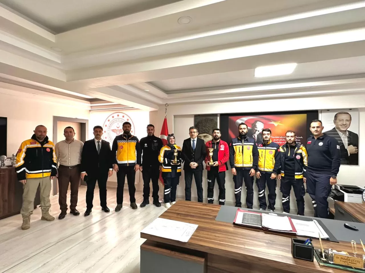 Aksaray İl Sağlık Ekipleri, Ambulans Rallisinde Büyük Başarı Elde Etti