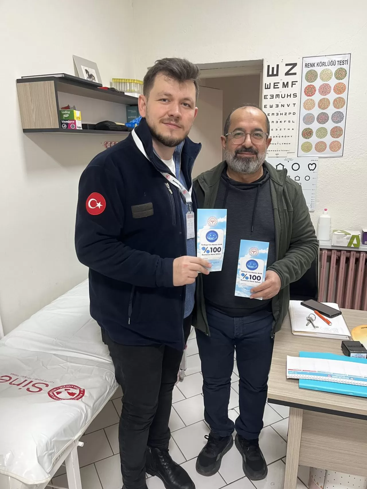 Biga'da Kronik Hastalıklarla Mücadele Kapsamında Sigara Bıraktırma Poliklinikleri Tanıtıldı