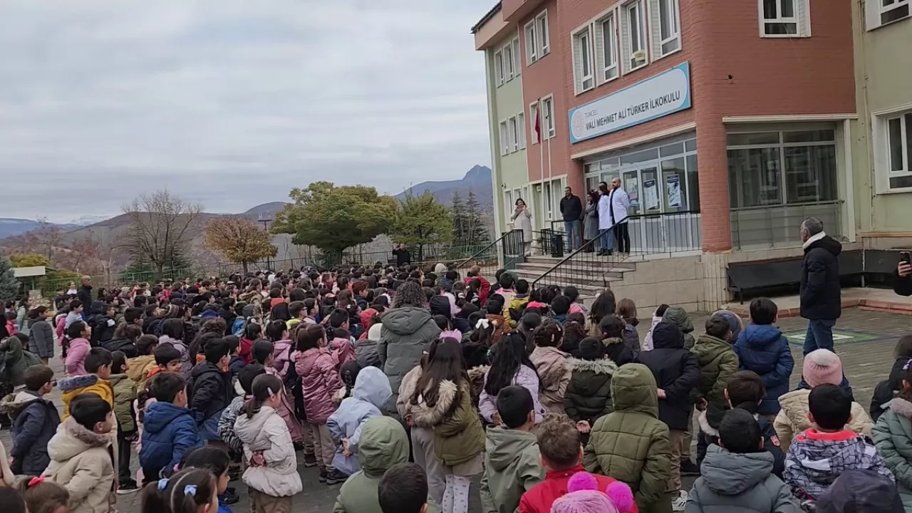 Tunceli'de Minik Öğrencilere Sağlıklı Yaşam Etkinliği