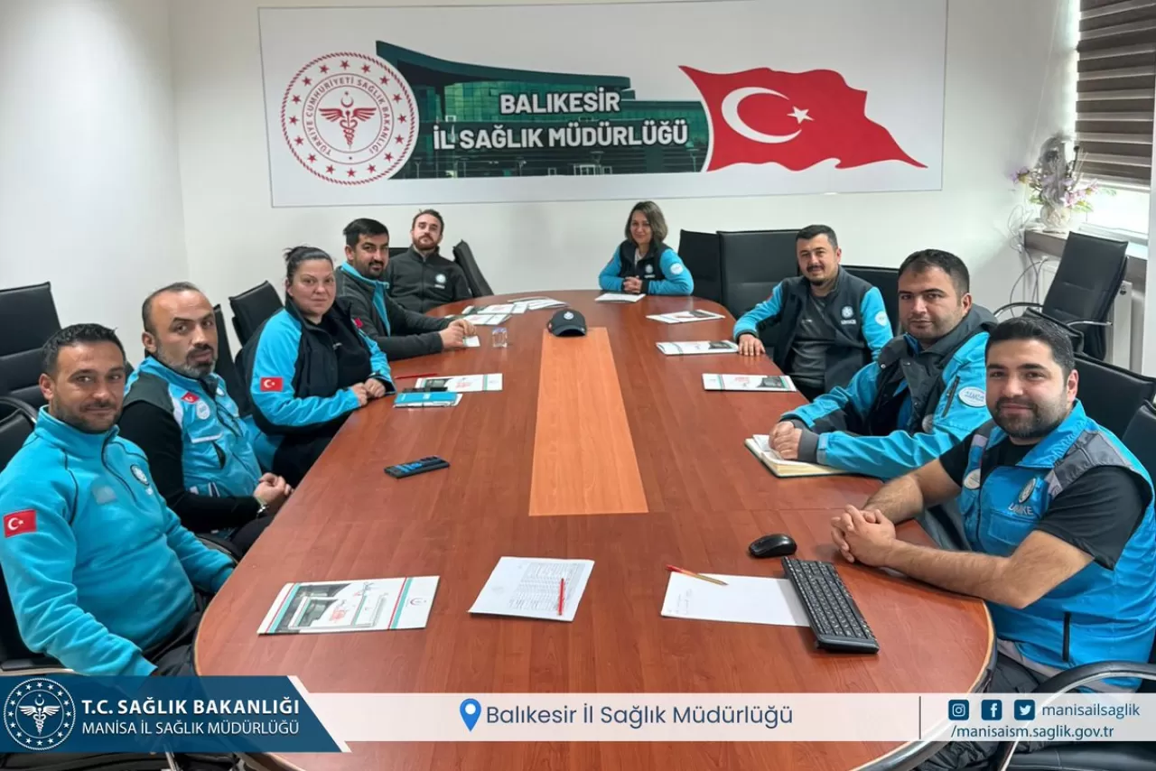 Manisa ve Bölge İlleri UMKE Koordinasyon Toplantısı Balıkesir'de Gerçekleşti