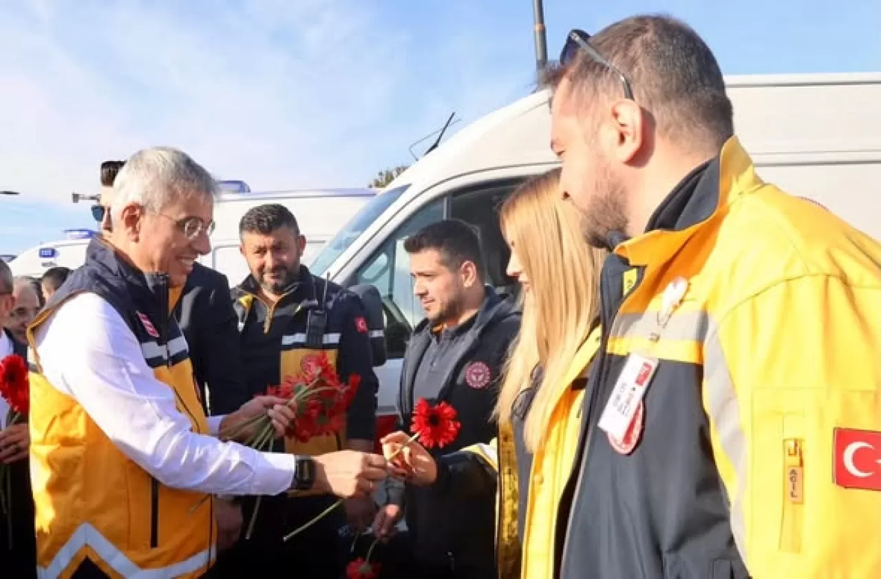 Amasya'da Acil Sağlık Çalışanlarına Minnet Dolu Anma