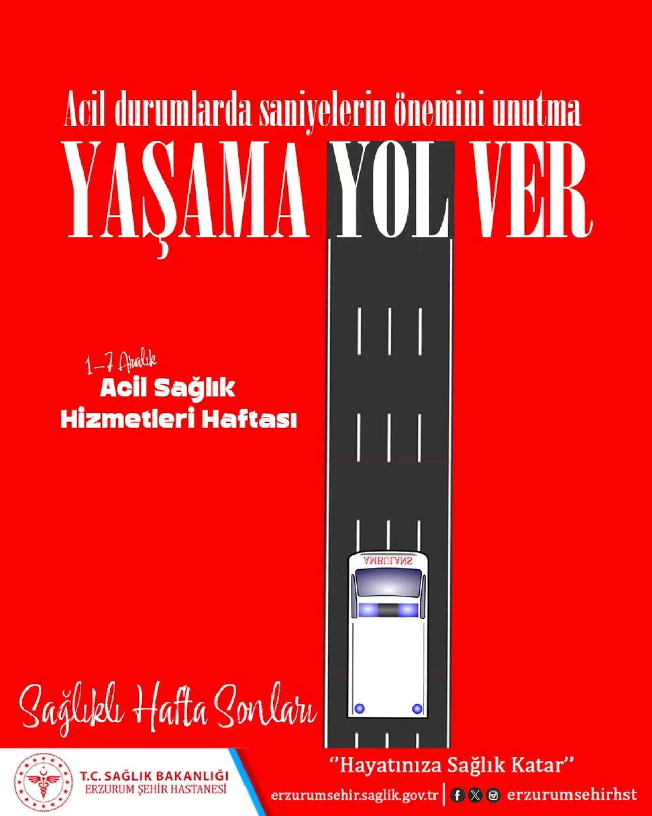 Erzurum Şehir Hastanesi'nde 