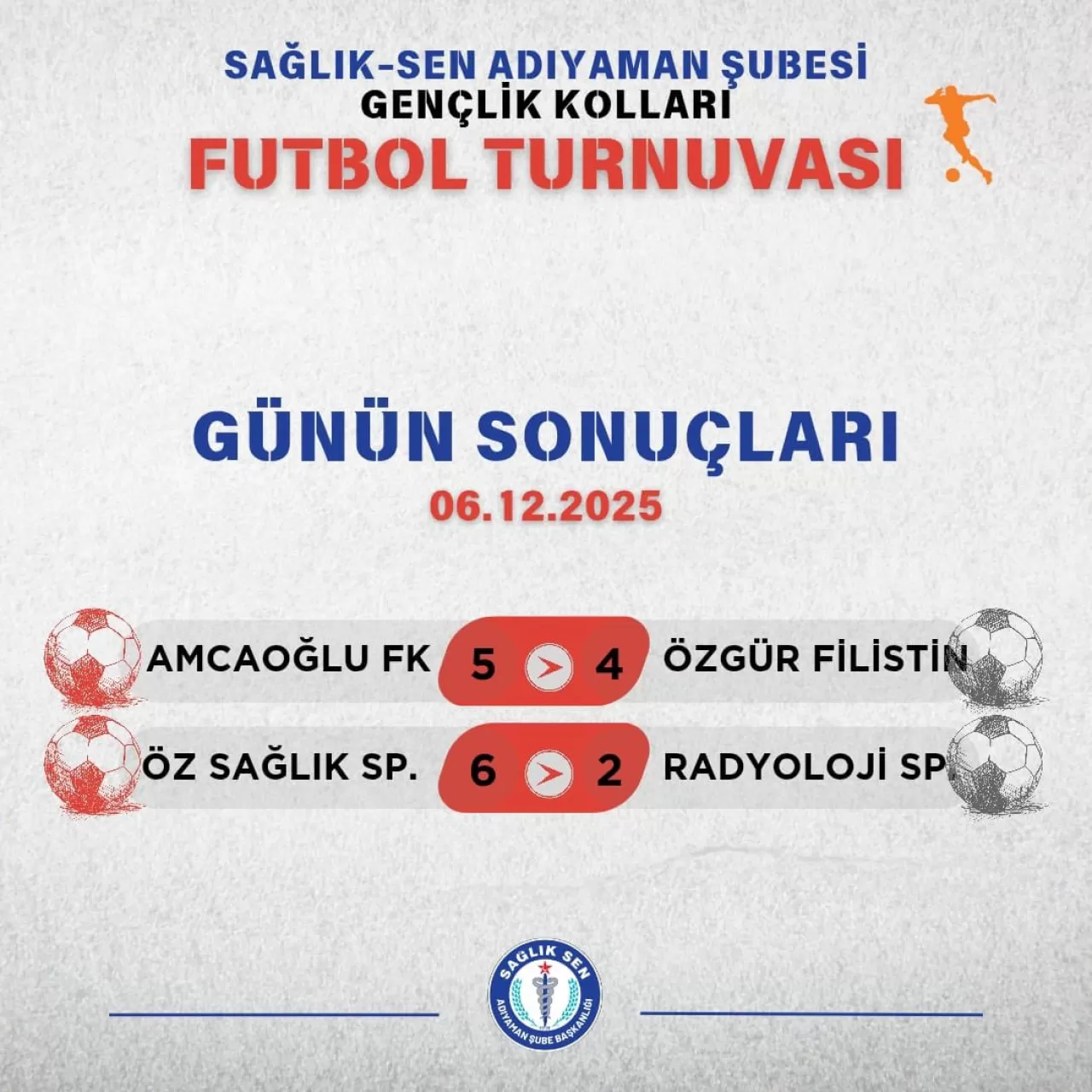 Sağlık-Sen Adıyaman Şube Geleneksel Voleybol Turnuvasında Finalistler Belli Oldu