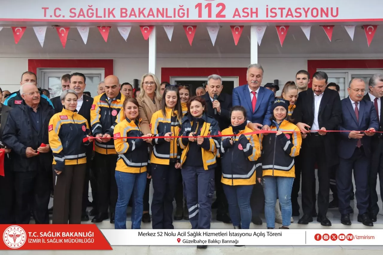 Güzelbahçe'de Yeni Acil Sağlık İstasyonu Hizmete Girdi