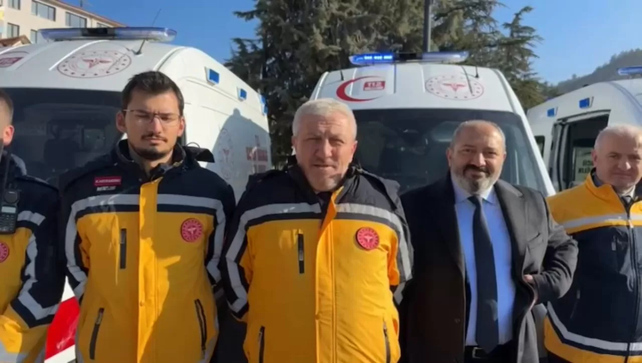 Kastamonu'ya Yeni Ambulanslar Teslim Edildi