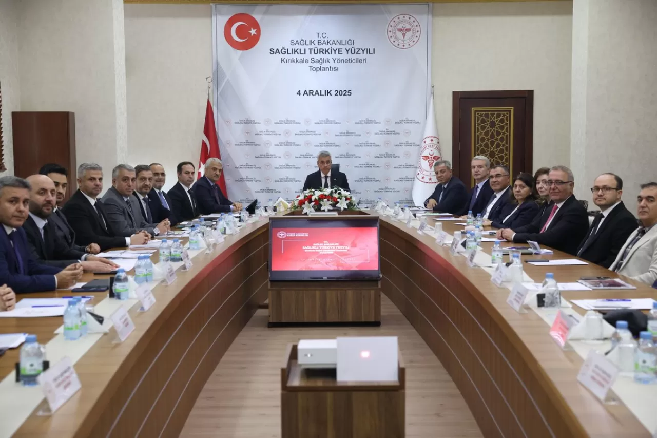 Kırıkkale'de Sağlıklı Türkiye Yüzyılı Toplantısı Gerçekleştirildi