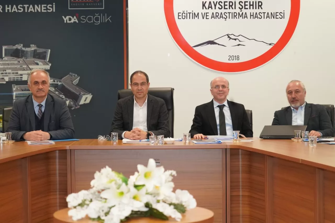Kayseri Şehir Hastanesi'nde Koordinasyon Toplantısı Yapıldı