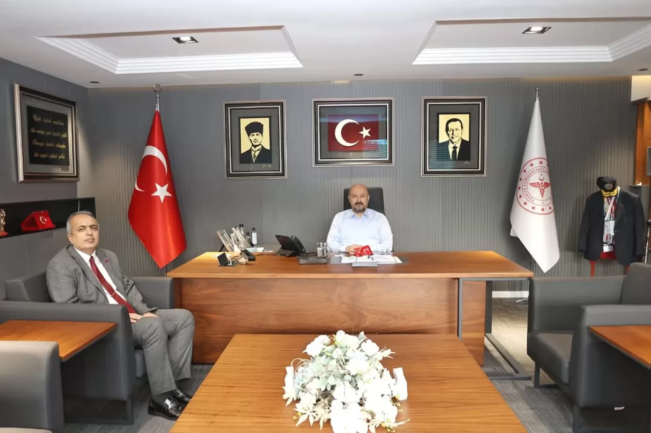 Adana İl Sağlık Müdürü Halil Nacar'a TCDD'den Ziyaret