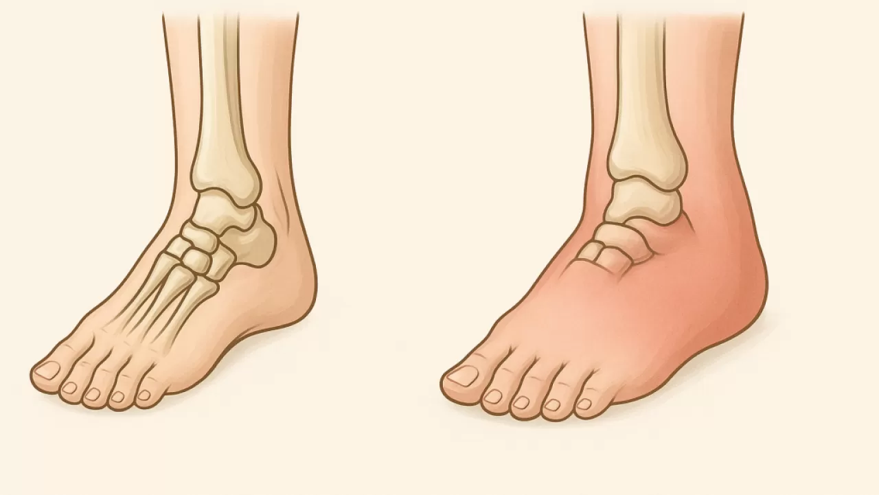 Kronik Ayak Bileği Şişliği, Ciddi Dolaşım Problemlerinin Sessiz İşareti Olabilir