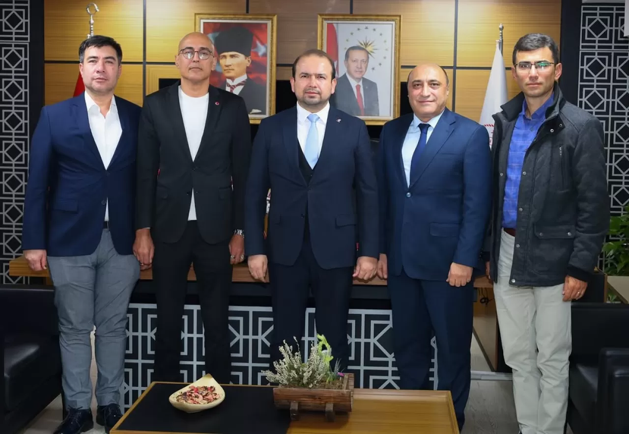 Aydın İl Sağlık Müdürü Şenkul, Sağlık-Sen Yöneticilerini Ağırladı