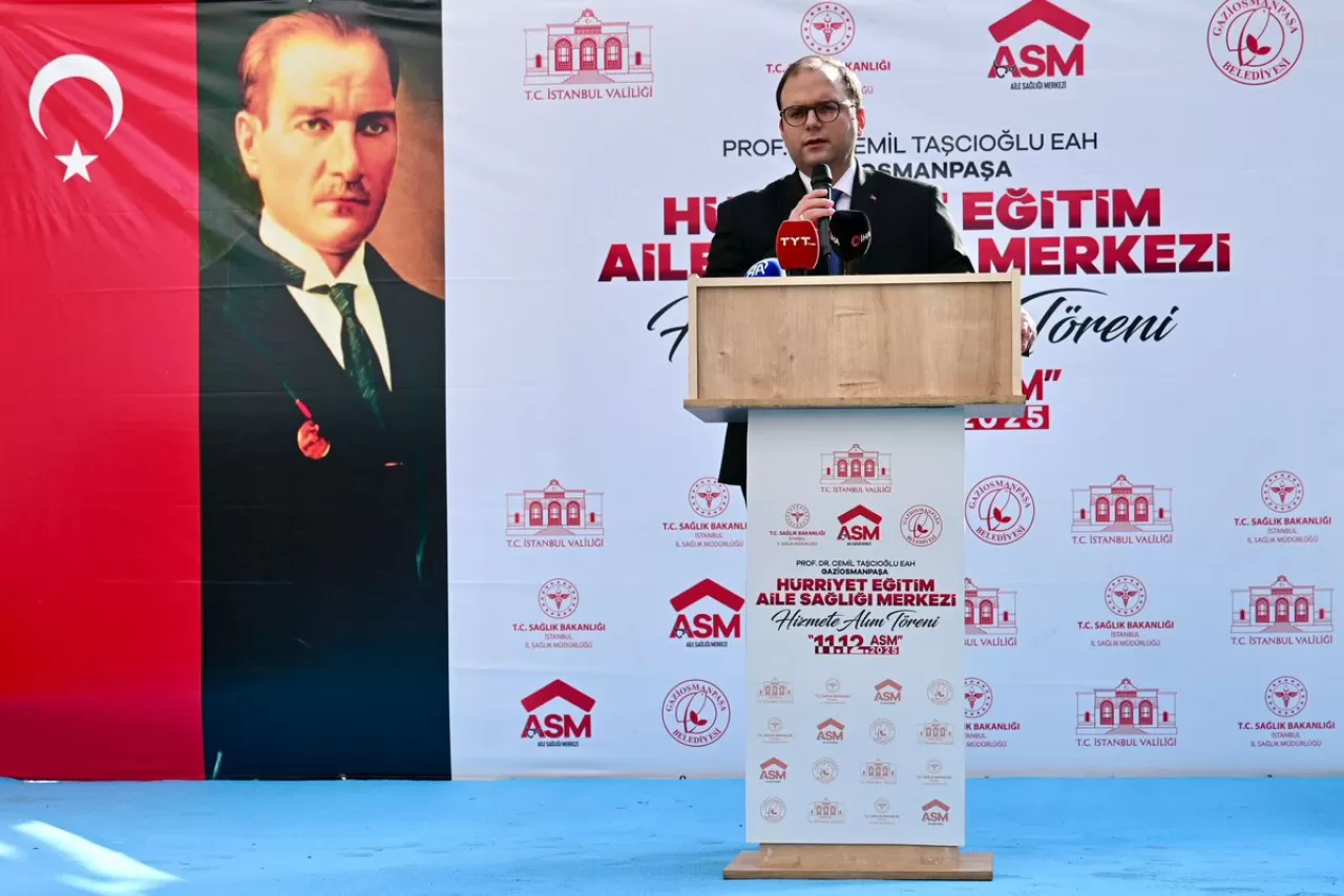 İstanbul'un 1112. Aile Sağlığı Merkezi Gaziosmanpaşa'da Hizmete Açıldı