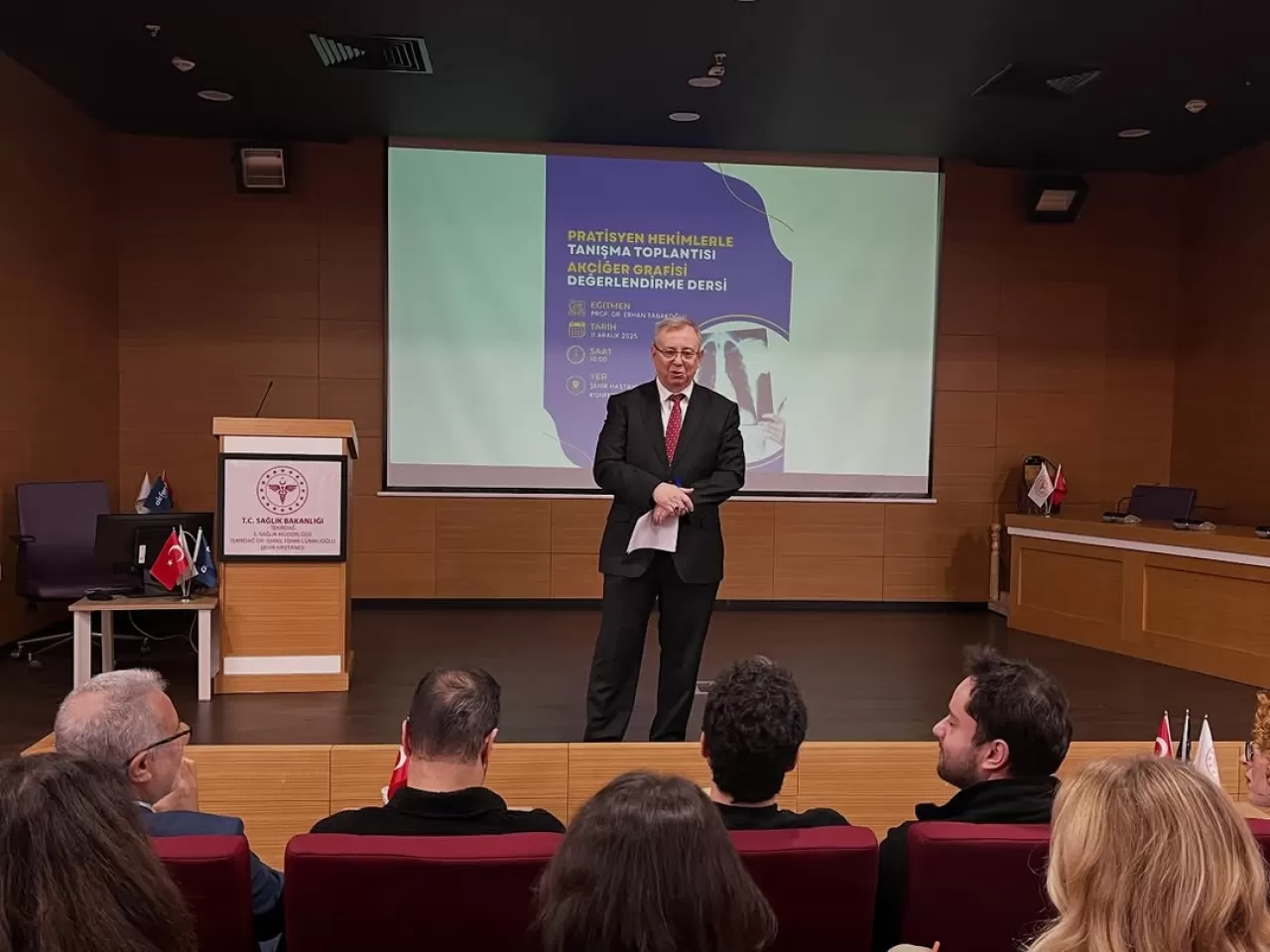 Tekirdağ Şehir Hastanesi'nde Pratisyen Hekimlere Yönelik Eğitim ve Tanışma Toplantısı Düzenlendi