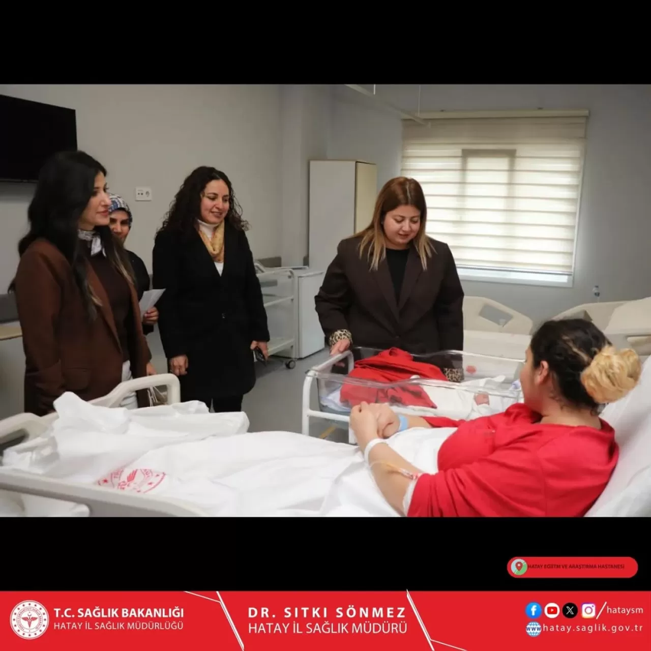 Hatay'da Yeni Annelere Anlamlı Ziyaret