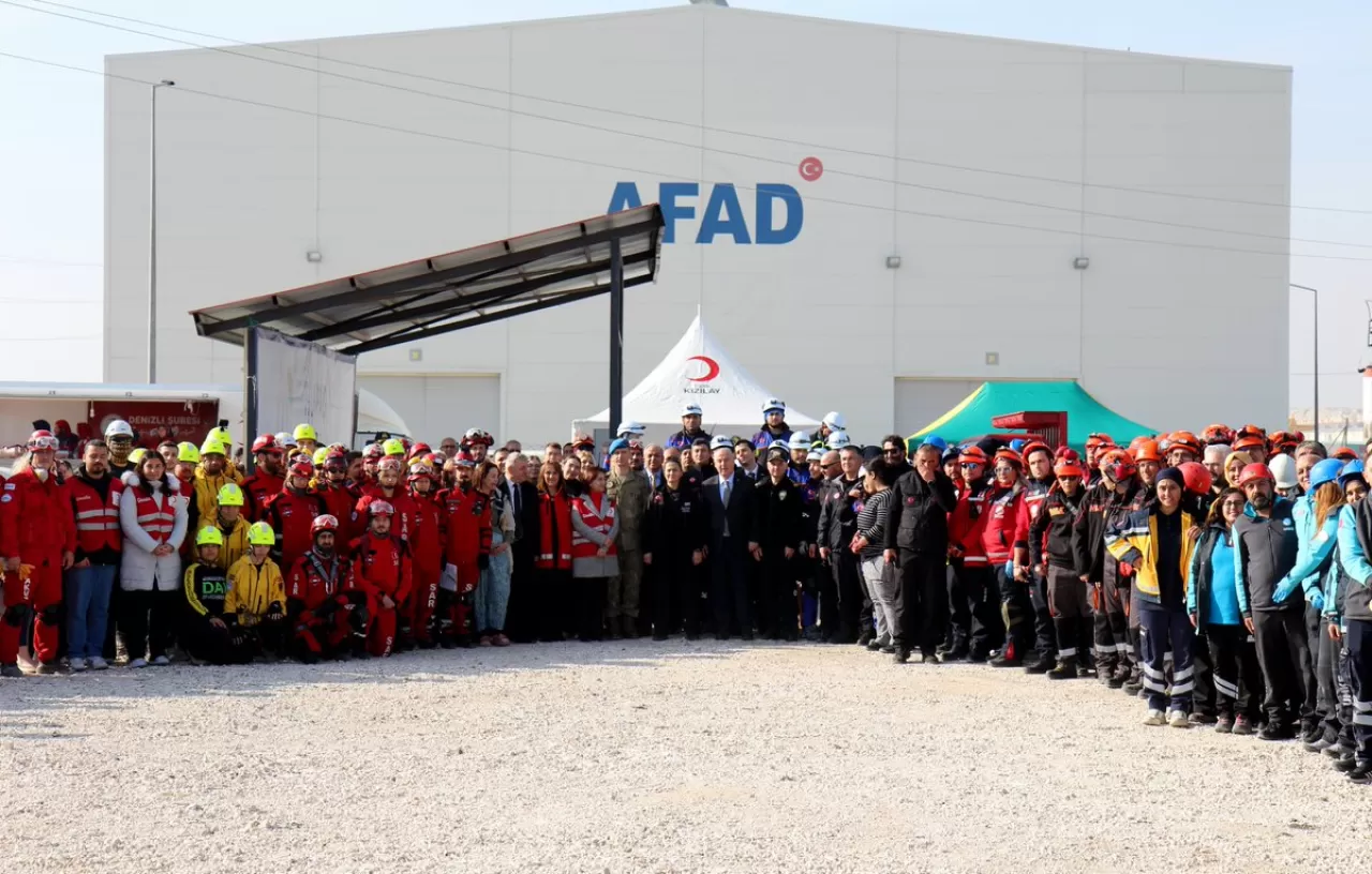 Denizli'de Afet Hazırlık Tatbikatı Gerçekleştirildi