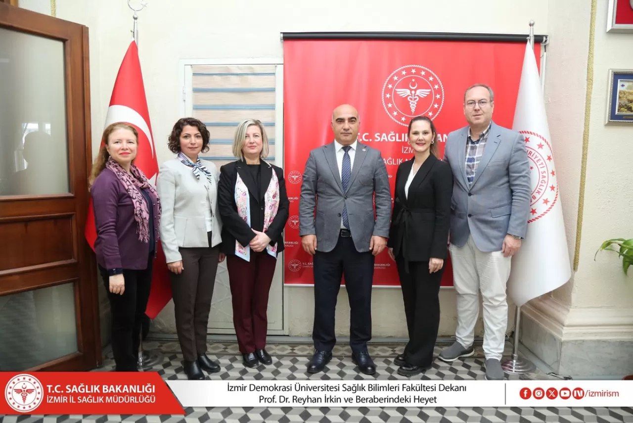 İzmir İl Sağlık Müdürlüğü'nde Akademik Ziyaret