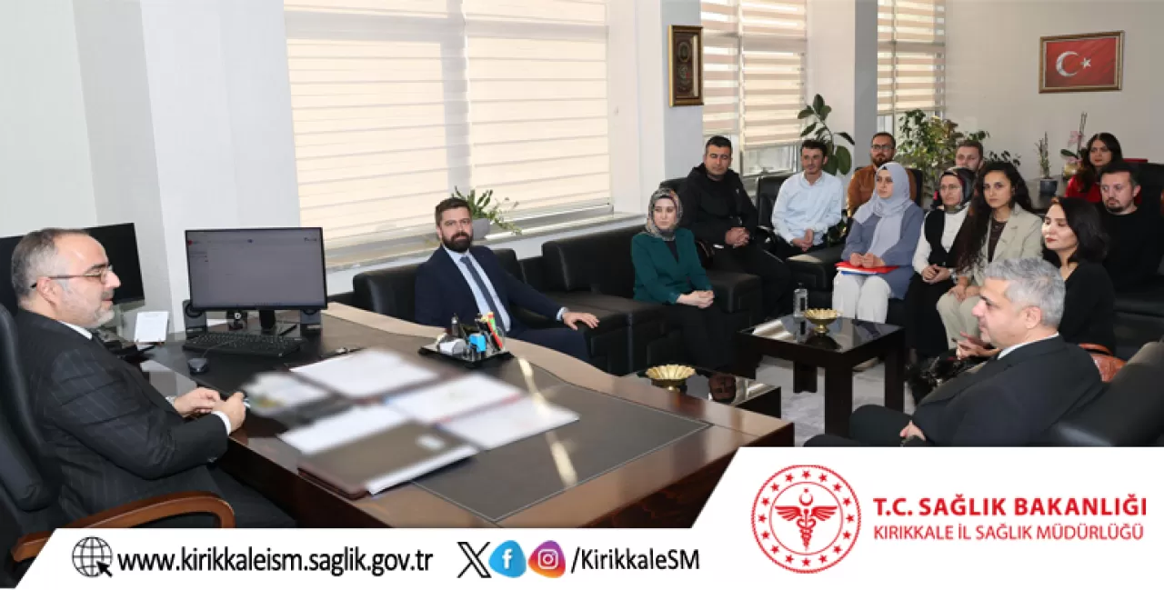 Kırıkkale İl Sağlık Müdürlüğü'nde Teşekkür Mesajı
