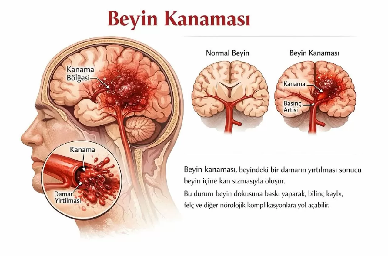 Beyin Kanaması: Nedenleri, Belirtileri ve Acil Müdahalenin Önemi
