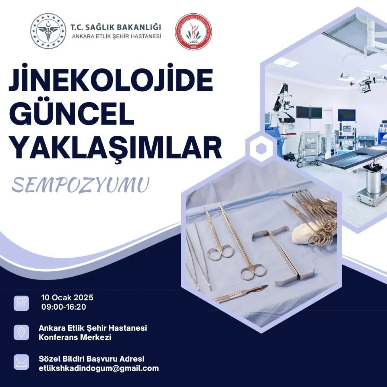 Jinekolojide Güncel Yaklaşımlar Ankara'da Masaya Yatırılacak