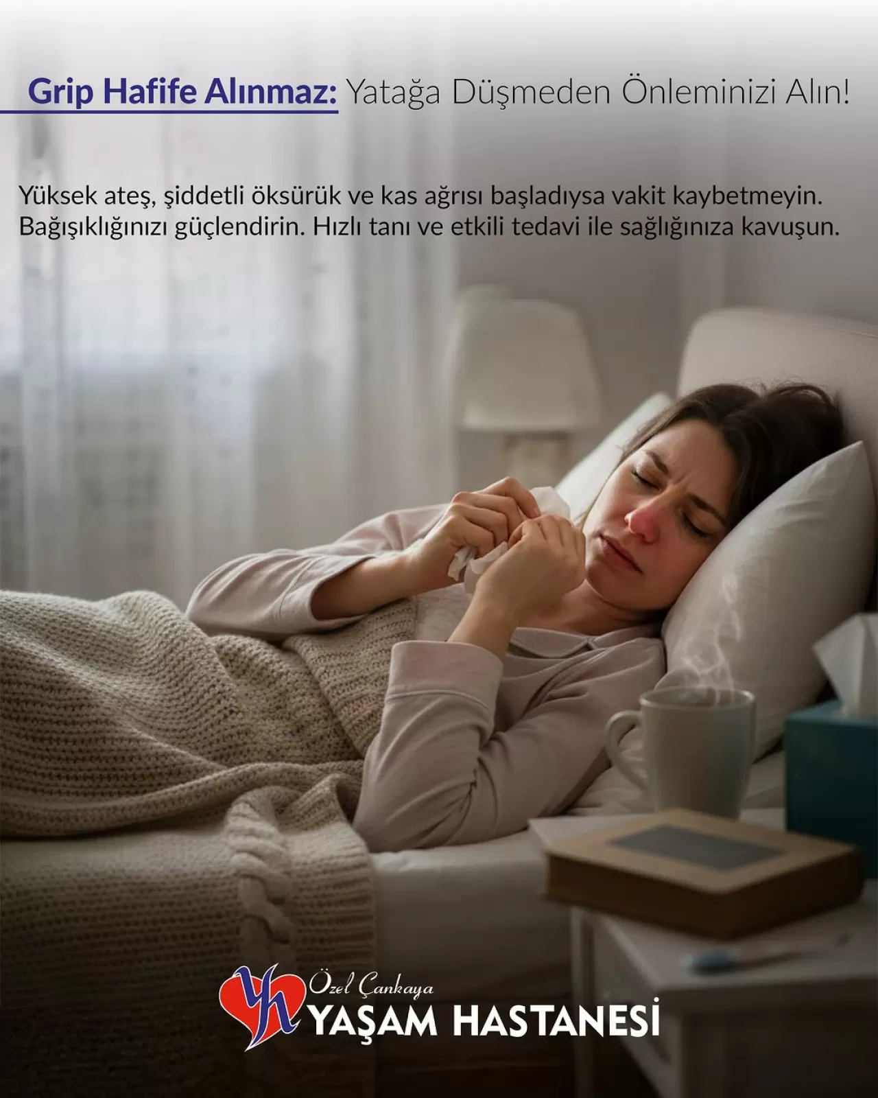 Grip Belirtileri Başladığında Ertelemeyin: İşte Alınması Gereken Önlemler