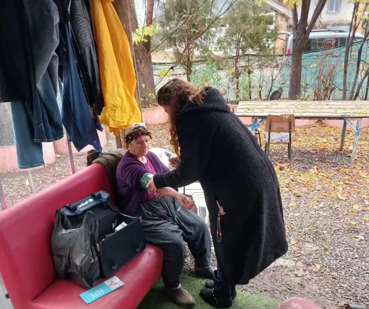 Mobil Sağlık Ekipleri Tunceli'de Köyleri Geziyor