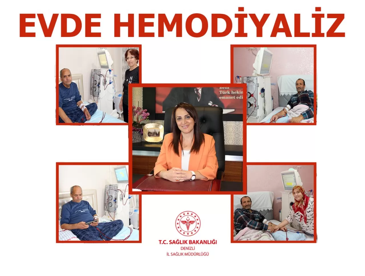 Denizli'de Evde Hemodiyaliz Hizmeti ile 36 Hastaya Ulaşıldı