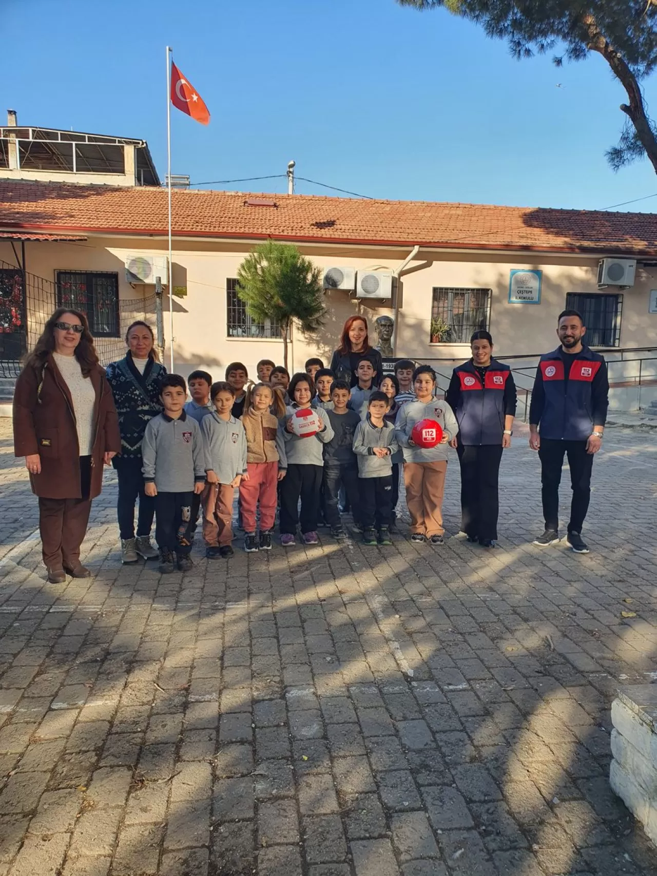 Aydın'da Öğrencilere 112 Acil Çağrı Merkezi Farkındalık Eğitimi Verildi