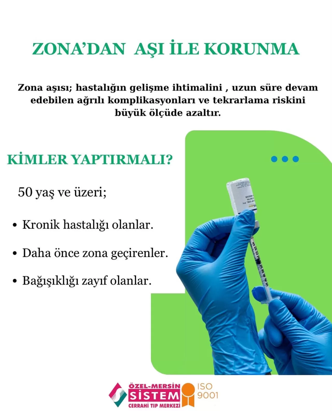 Mersin'de Zona Hastalığı ve Korunma Yöntemleri: Aşı Önemli Ölçüde Risk Azaltıyor