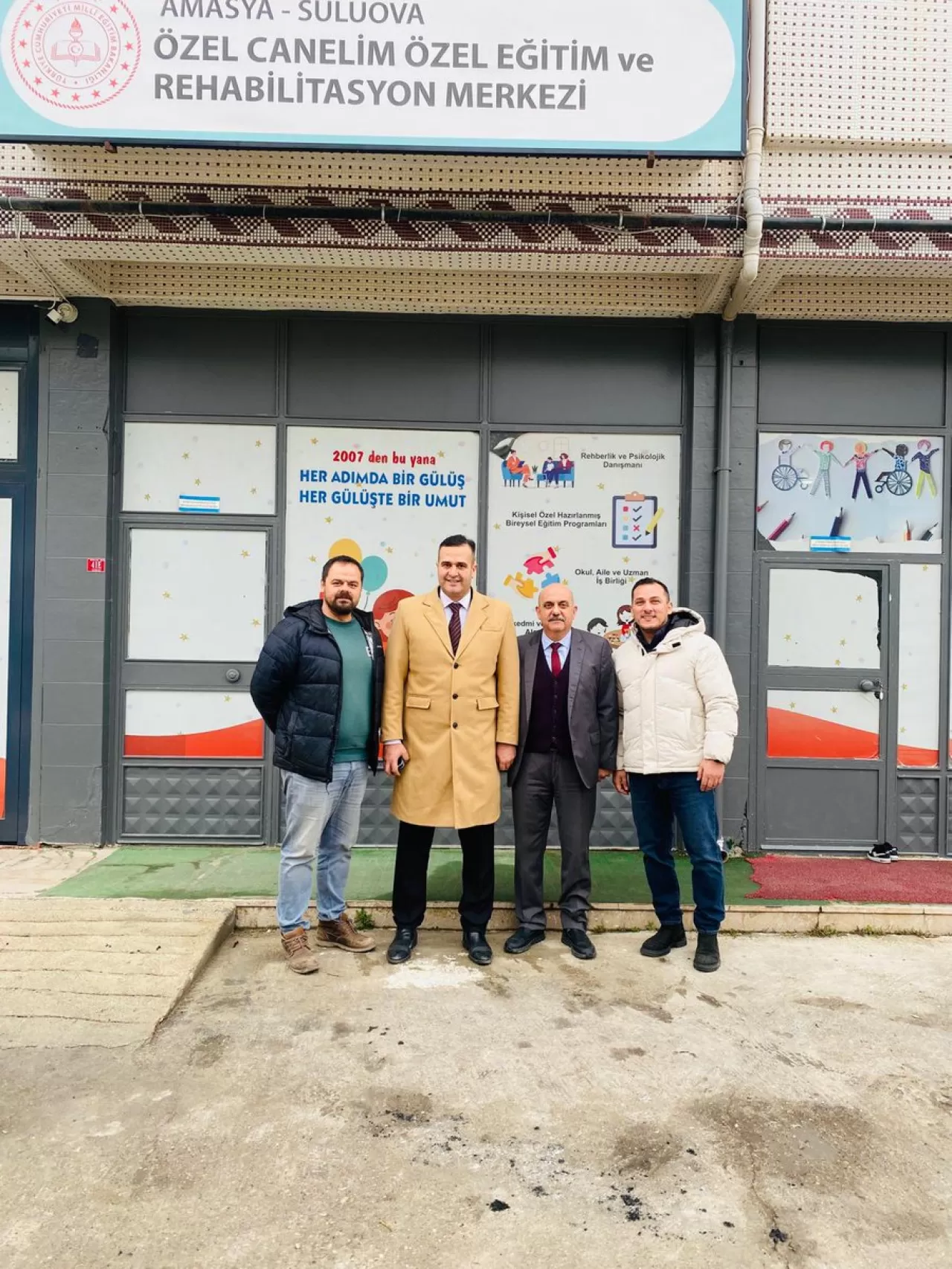 Amasya 112 Acil, Suluova'da Özel Eğitim Merkezini Ziyaret Etti