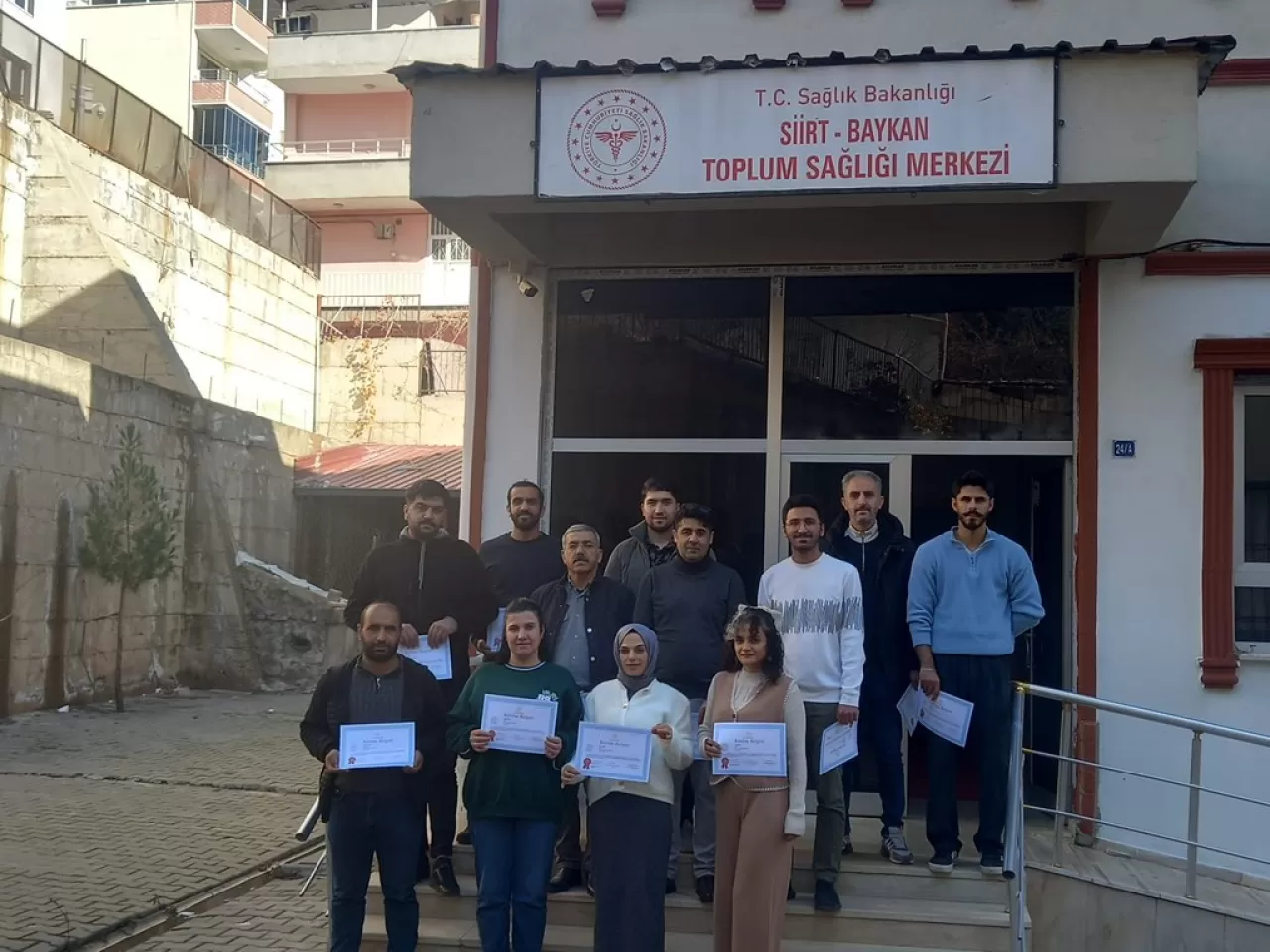 Baykan'da İş Sağlığı ve Güvenliği Eğitimleri Tamamlandı