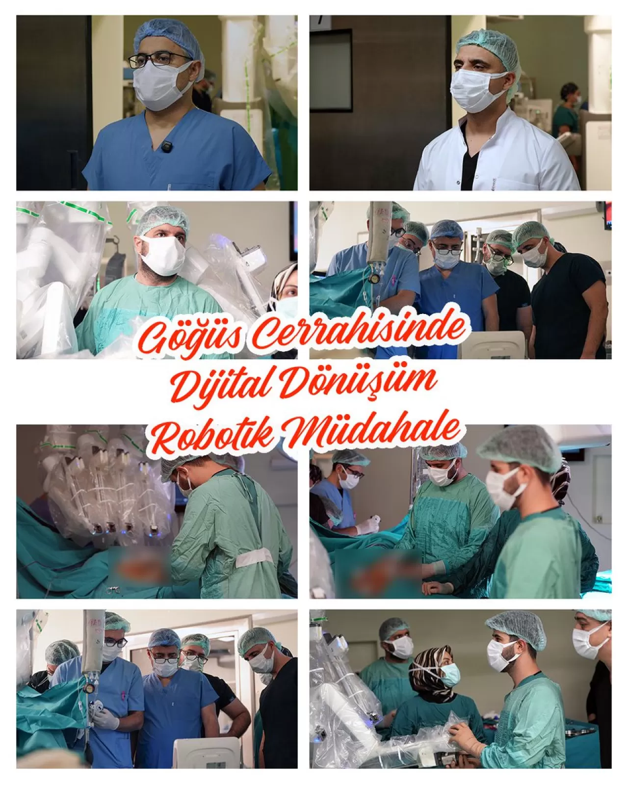 Erzurum Şehir Hastanesi'nde Tıpta Çığır Açan Robotik Cerrahi Başarısı