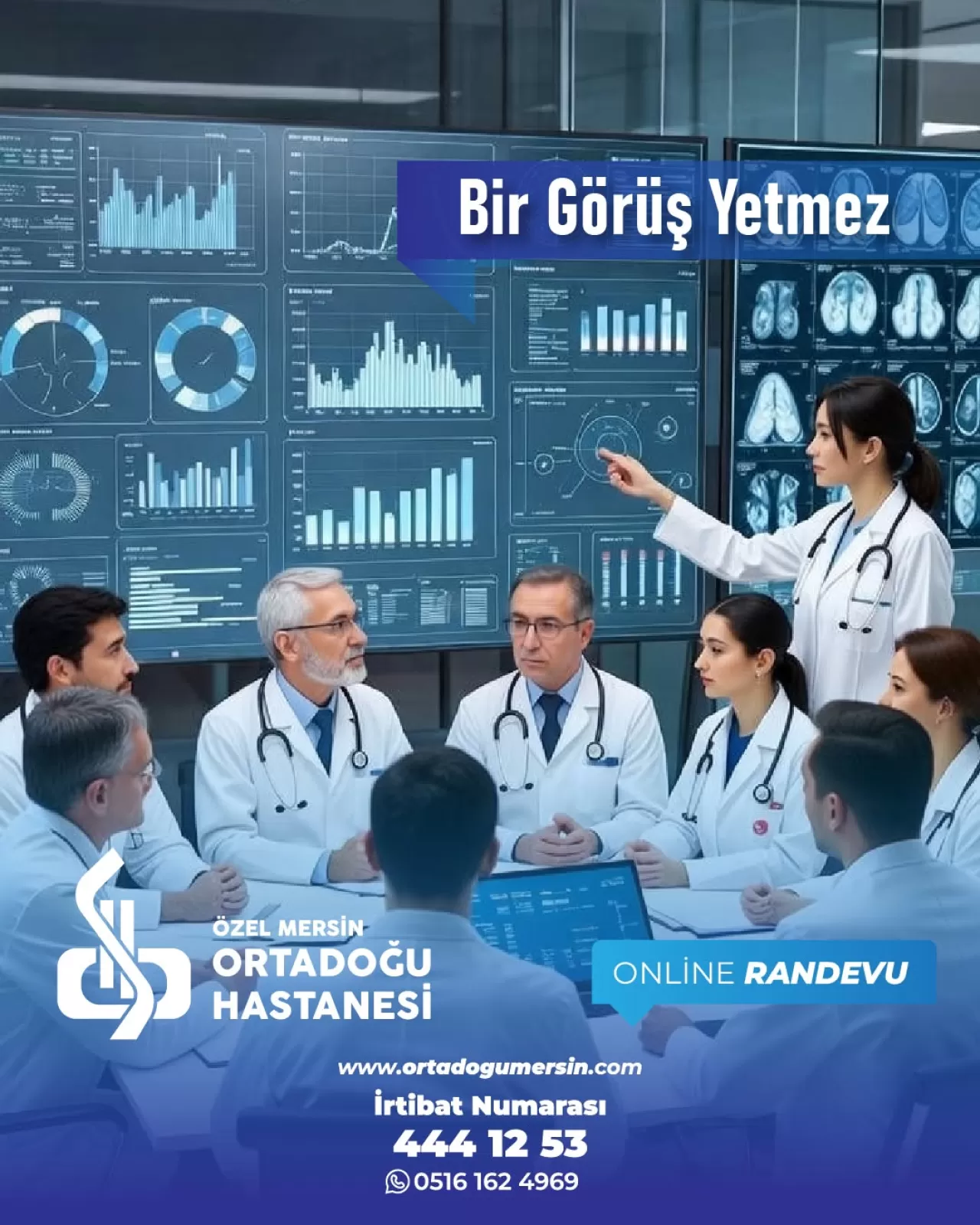 Mersin Ortadoğu Hastanesi, Tıbbi İkinci Görüş Hizmetiyle Tanı ve Tedavide Güven Sağlıyor