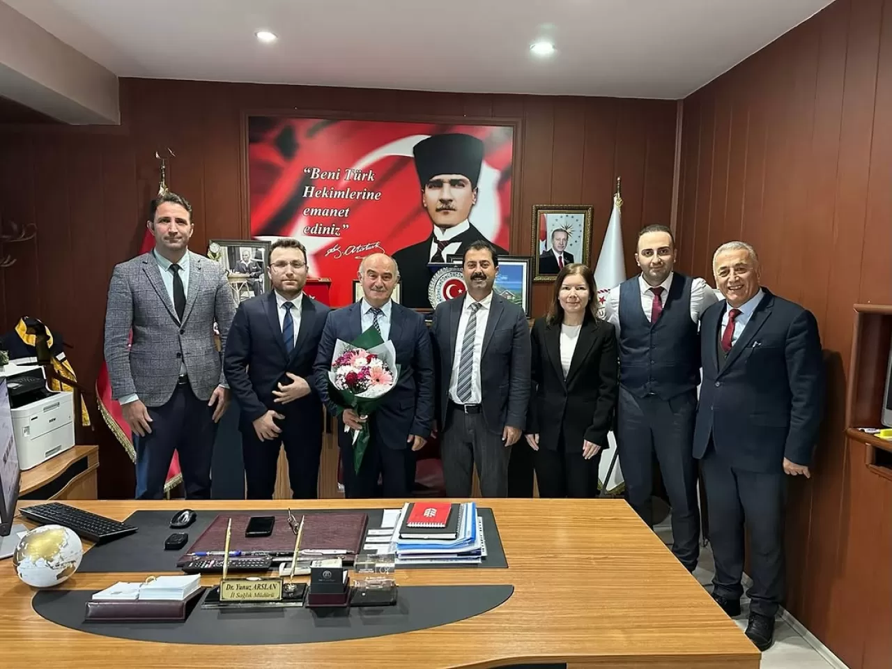 Artvin İl Sağlık Müdürlüğü'nde Destek Hizmetleri Başkan Yardımcılığı Görev Değişimi