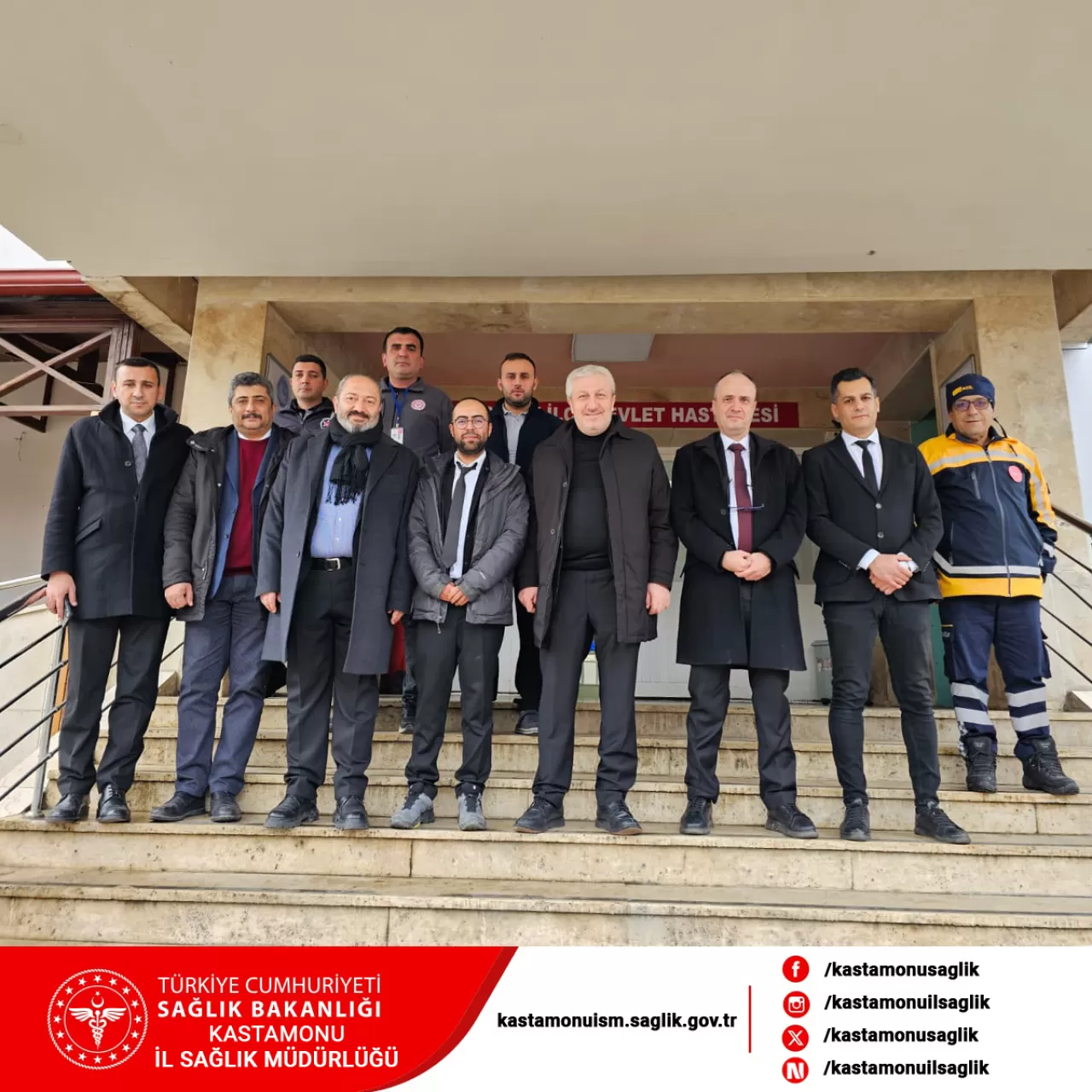 Kastamonu İl Sağlık Müdürü Azdavay Devlet Hastanesi'nde İncelemelerde Bulundu