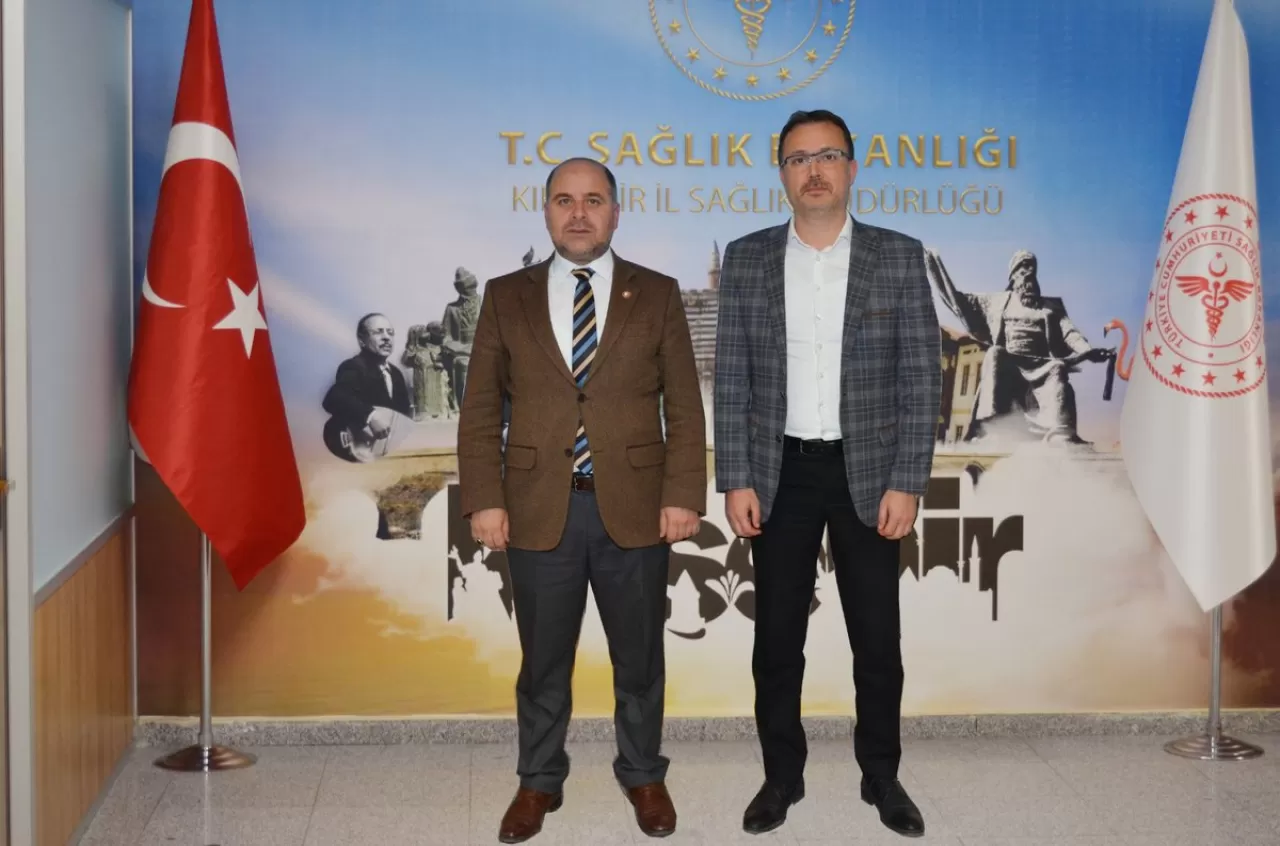 Kırşehir Kızılay Başkanı, İl Sağlık Müdürü Ersoy'u Ziyaret Etti