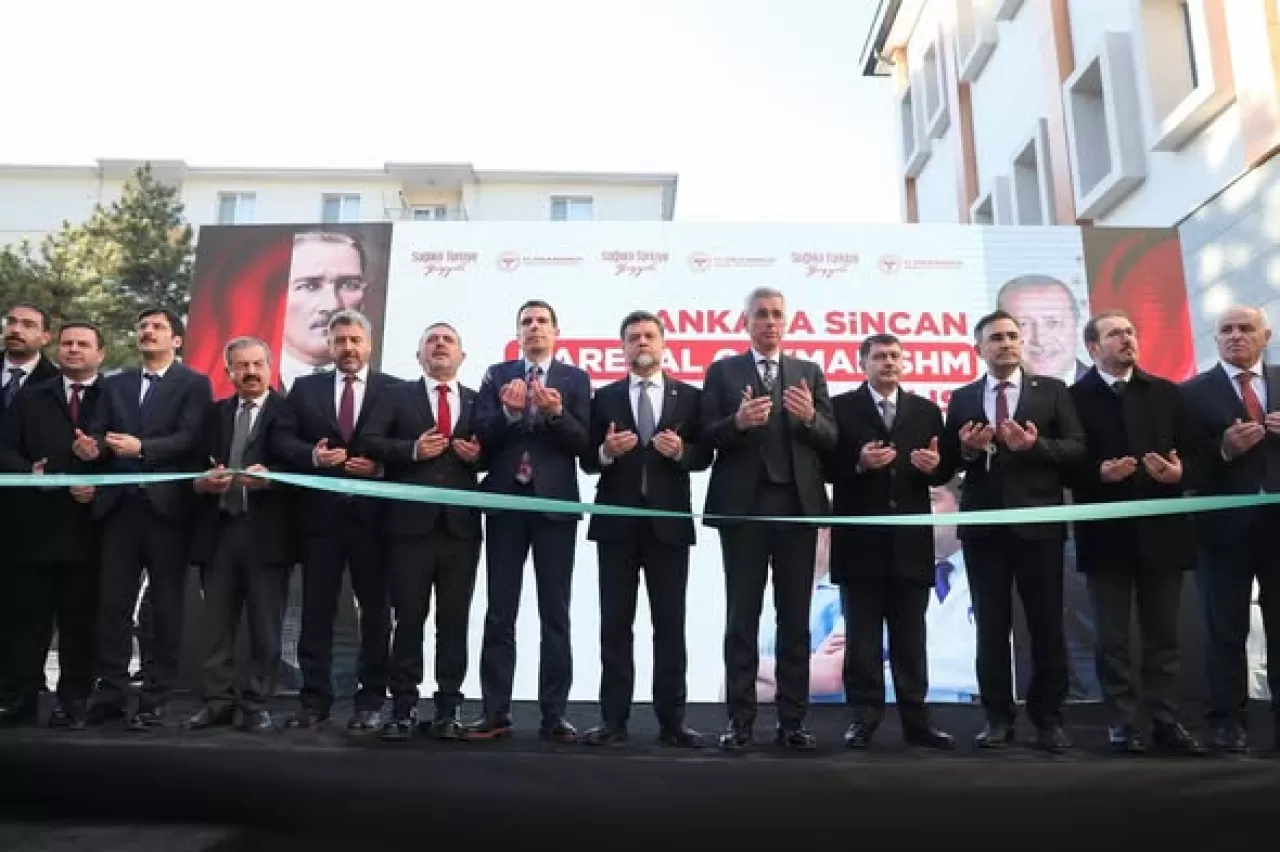 Ankara Sincan'a Yeni Sağlıklı Hayat Merkezi ve Aile Sağlığı Merkezi Açıldı