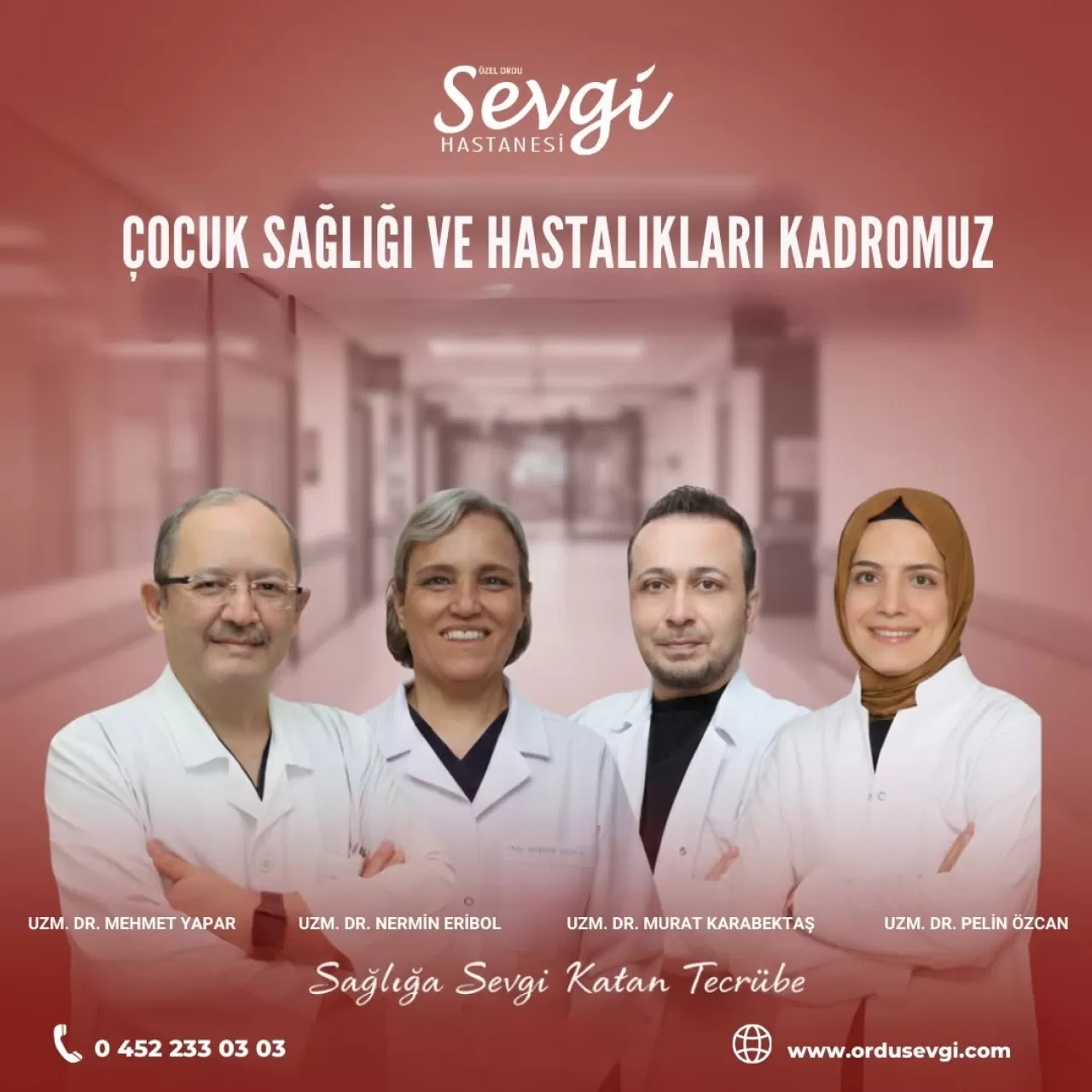 Özel Ordu Sevgi Hastanesi'nde Çocuk Sağlığı Hizmetleri