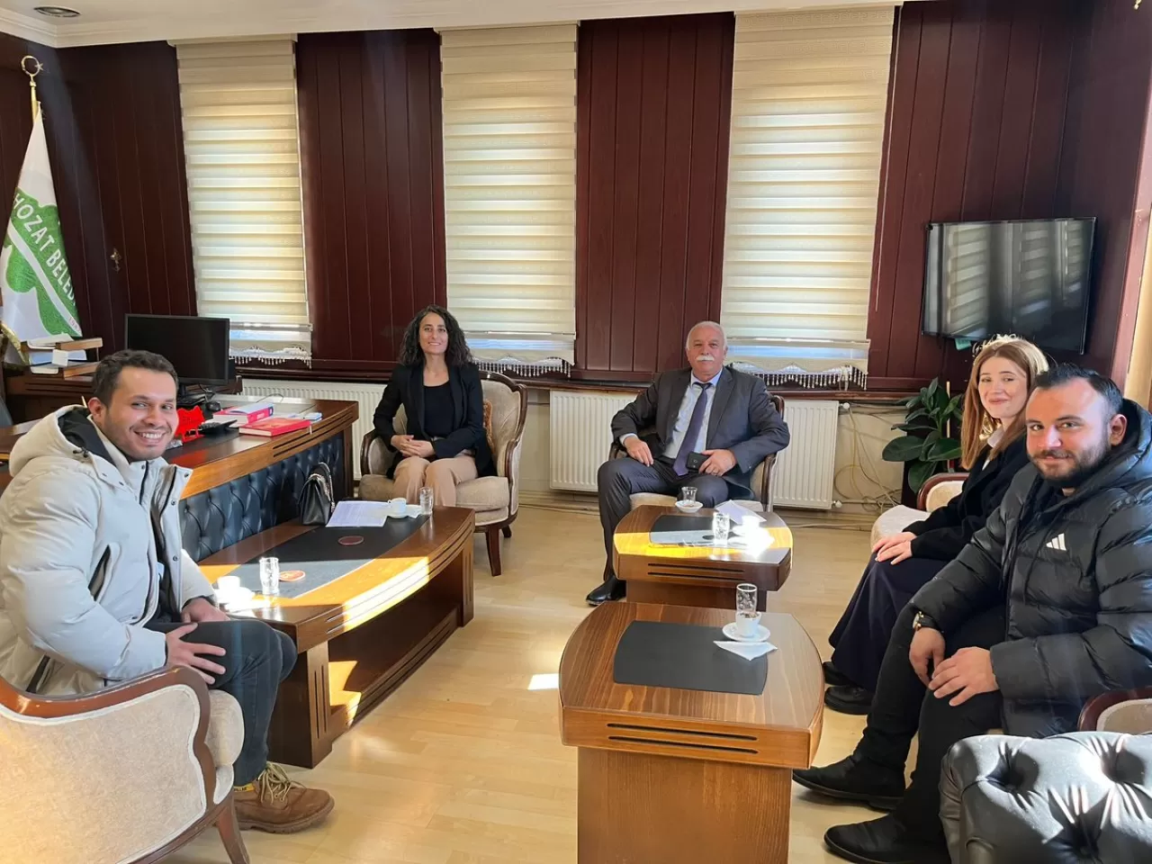 Tunceli 112 Acil Çağrı Merkezi, Hozat Belediye Başkanı'nı Ağırladı