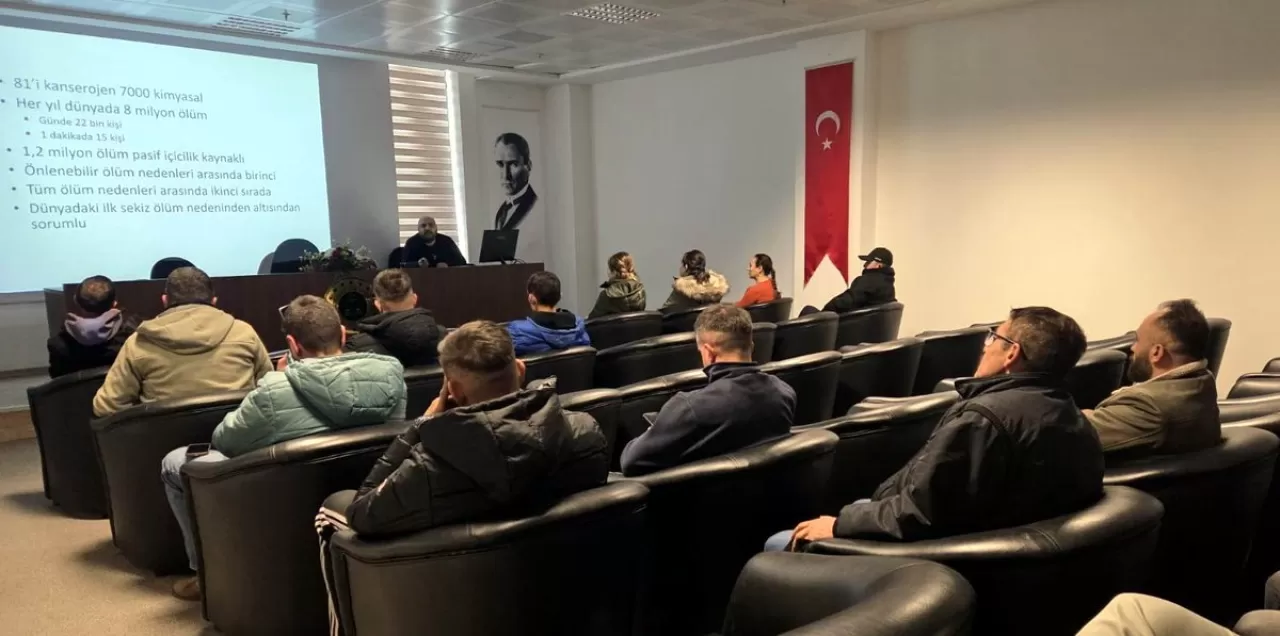 Kırıkkale'de Denetimli Serbestlik Kapsamında Tütünün Zararları Eğitimi