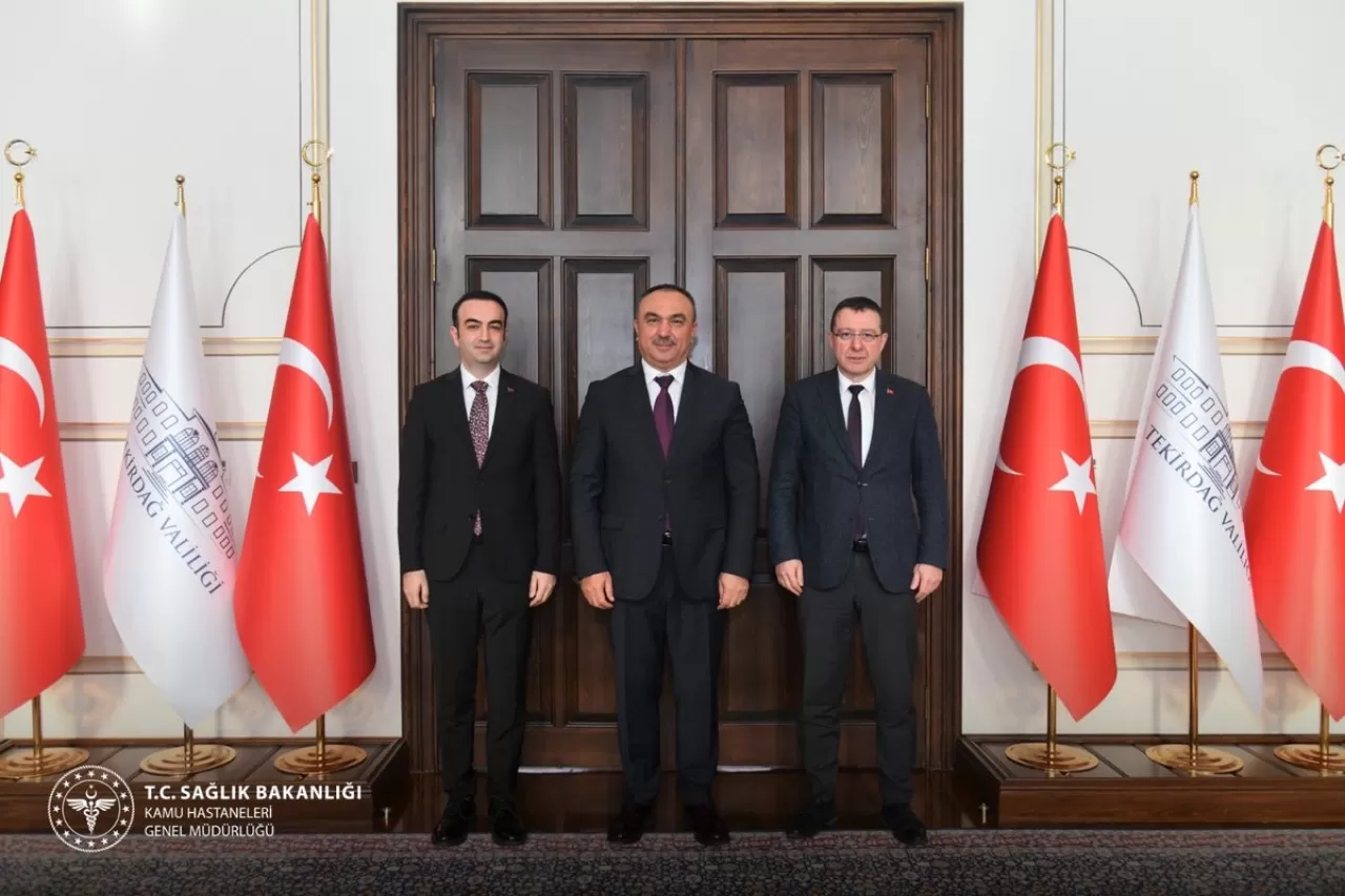 Kamu Hastaneleri Genel Müdürü Hakan Usta, Tekirdağ'da Sağlık Yatırımlarını Değerlendirdi