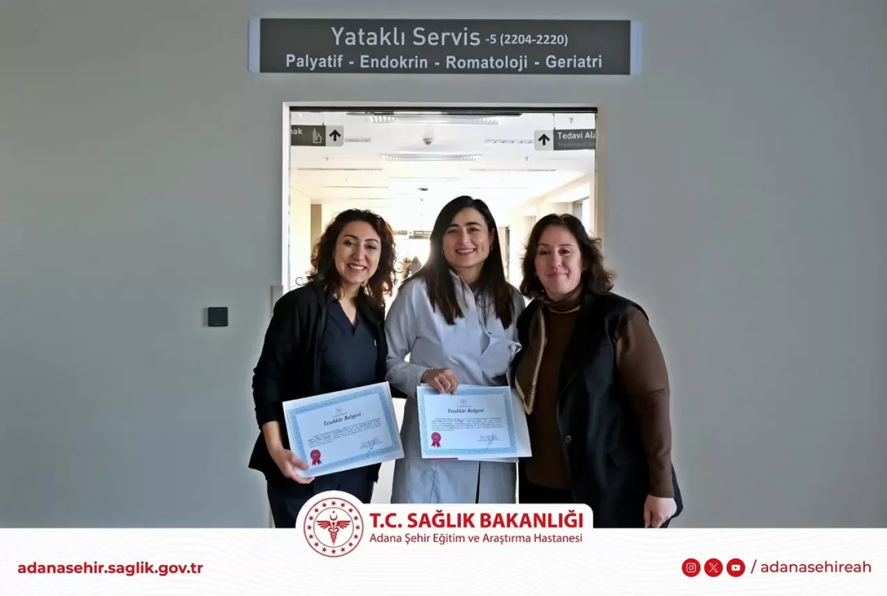 Adana'da 170 Sağlık Çalışanına Temel Palyatif Bakım Eğitimi Verildi