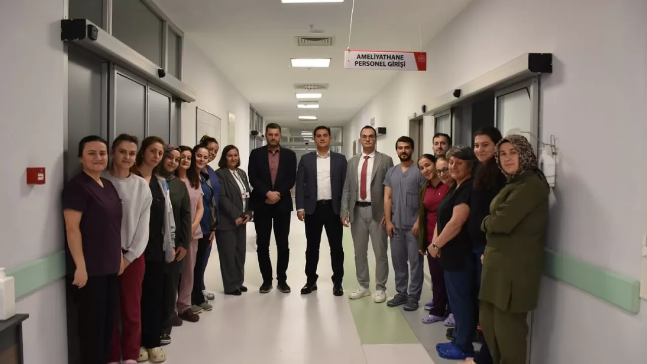 Kahramankazan Devlet Hastanesi'nde Anestezi Teknikerleri ve Teknisyenleri Günü Kutlaması