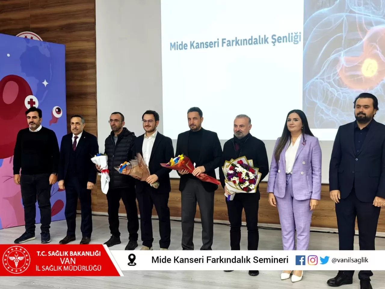 Van'da Mide Kanseri Farkındalık Semineri Düzenlendi